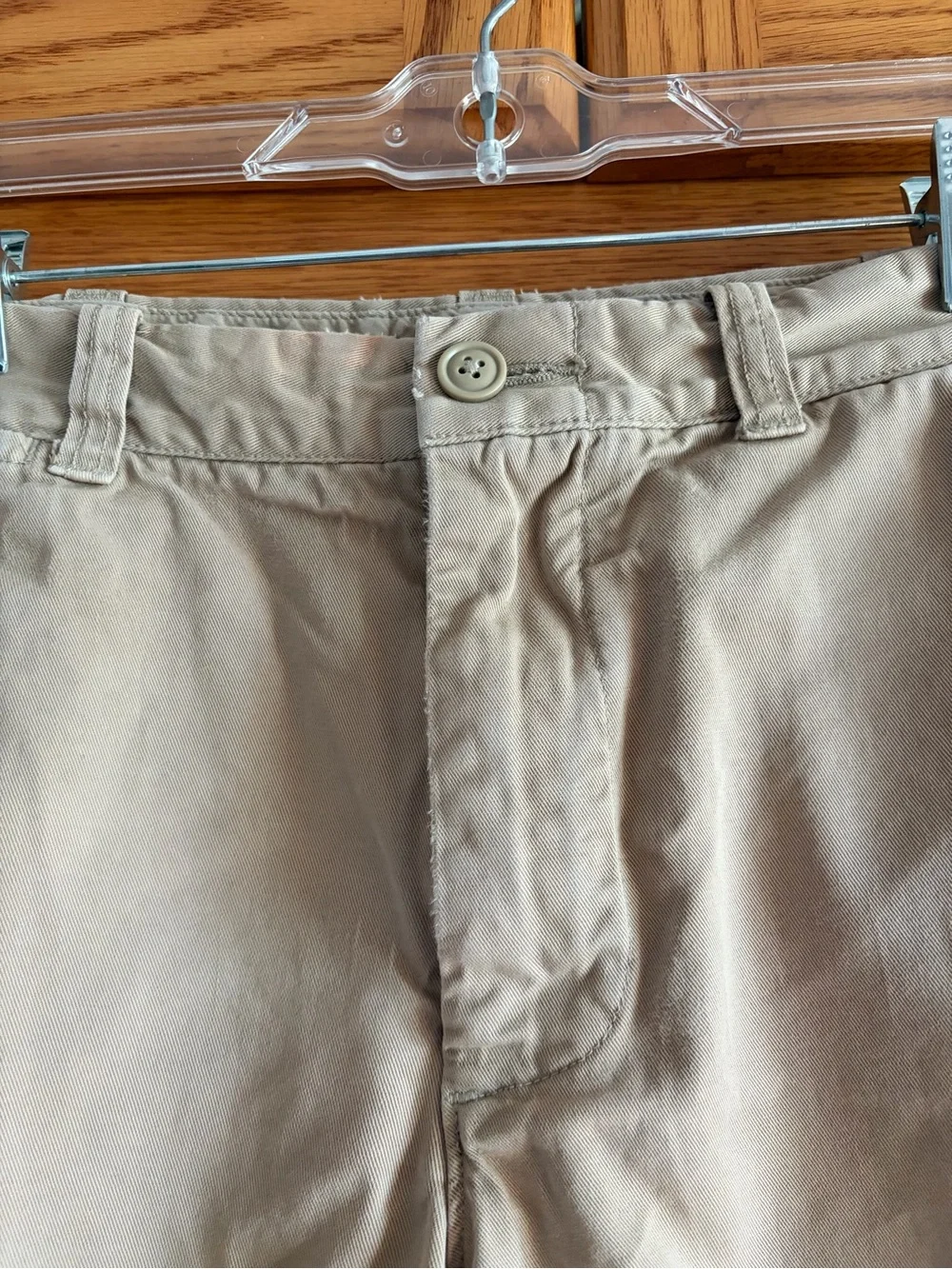 J. Crew Men's Khaki Casual Cotton Shorts size waist 33 inseam 7